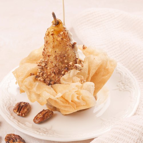 Recette des poires croquantes et craquantes