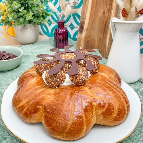 Recette de la brioche fleurie