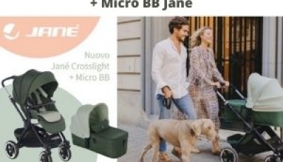 Prova gratuitamente passeggino Crosslight + Micro BB Jané ed esprimi la tua opinione!