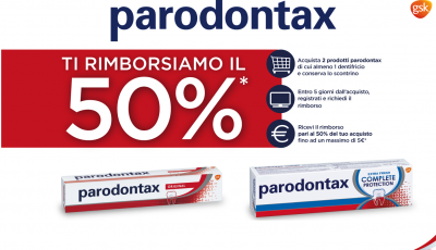 Cashback Parodontax