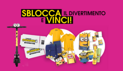 Vinci GRATIS i biglietti del cinema ed i gadget del film Minions 2 con Helbiz!