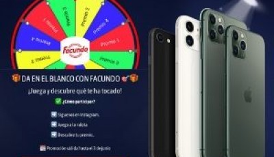 La Ruleta Facundo regala un I phone 11 Pro