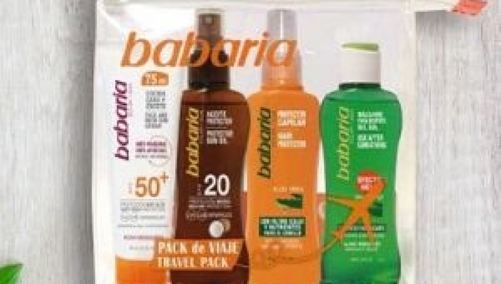 BABARIA REGALA LOTES DE CUIDADO DE PIEL