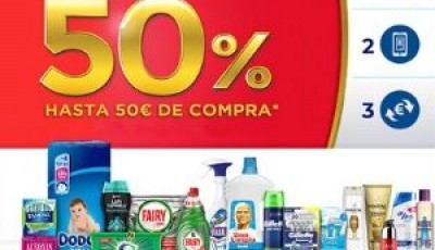 PROCTER & GAMBLE TE REEMBOLSA HASTA 25€
