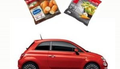 FINDUS Y LA COCINERA REGALAN UN FIAT ELÉCTRICO