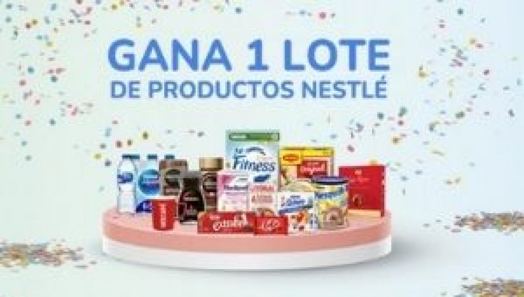 NESTLÉ REGALA LOTES DE SUS PRODUCTOS