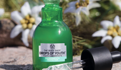 PRUEBA GRATIS DROPS OF YOUTH EN THE BODY SHOP