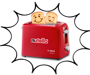 ¡Gana una tostadora Nutella!