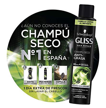 Obten tu champú en seco GRATIS