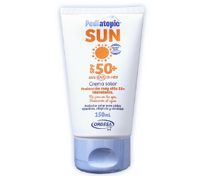 Recibe muestras de Pediatopic Sun