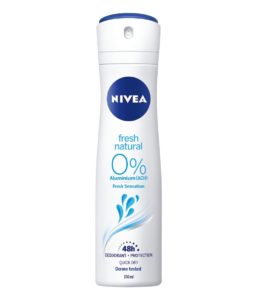 Prueba ya el Nivea Fresh 0% Aluminio