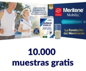10.000 MUESTRAS GRATIS DE MERITENE MOBILIS A DOMICILIO