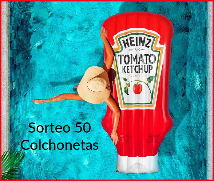 HEINZ SORTEA 50 COLCHONETAS COMO LAS DE LA FOTO
