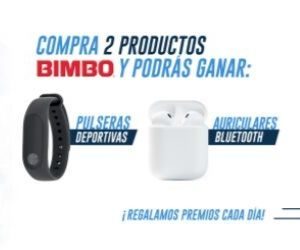 BIMBO SORTEA PULSERAS DE ACTIVIDAD XIAOMI Y AURICULARES