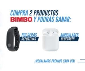 BIMBO SORTEA PULSERAS DE ACTIVIDAD XIAOMI Y AURICULARES