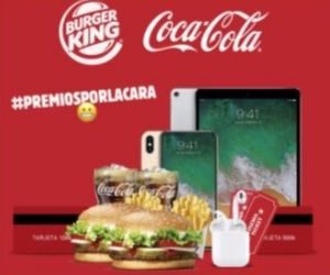 BURGERKING Y COCACOLA SORTEAN 50 IPADS PRO