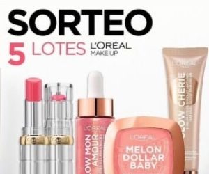 MARVIMUNDO SORTEA 5 LOTES DE L’ORÉAL MAKE UP