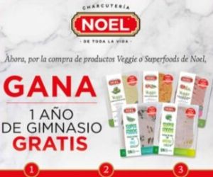 GANA UN AÑO DE GIMNASIO CON CHARCUTERÍA NOEL