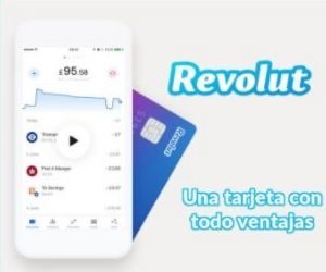 PIDE GRATIS LA TARJETA REVOLUT Y LLÉVATE 10€ GRATIS