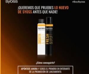 ÚNETE AL CLUB SYOSS PARA PROBAR SUS NUEVOS PRODUCTOS