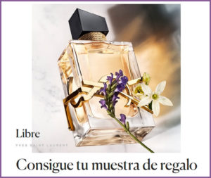 MUESTRAS GRATIS DEL PERFUME DE YSL LIBRE