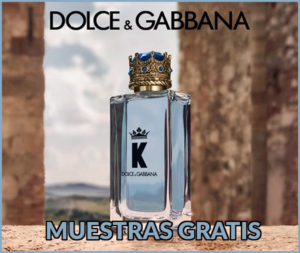 MUESTRAS GRATIS DE K BY DOLCE & GABBANA