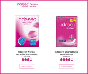 MUESTRAS GRATIS DE INDASEC (ACTUALIZADAS)