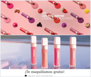 SESIÓN DE MAQUILLAJE GRATIS PRODUCTOS L’ORÉAL
