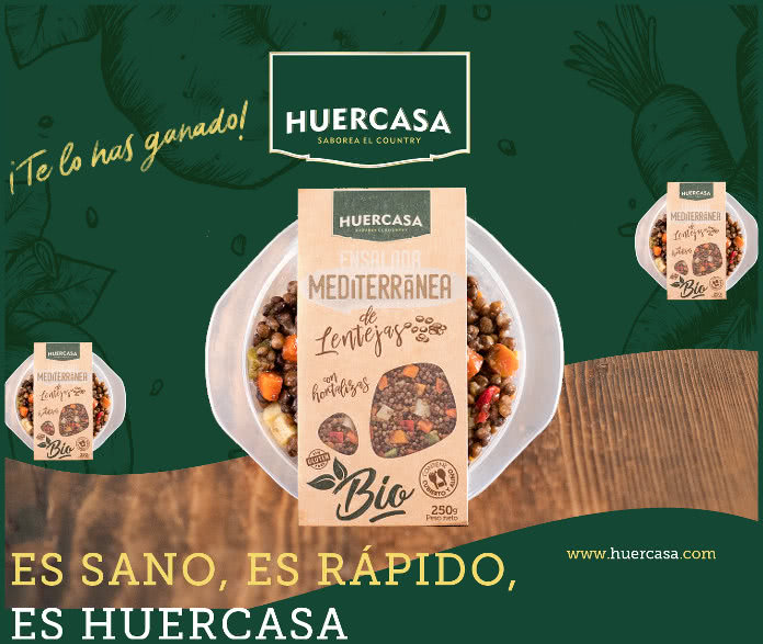 TVBIO BUSCA 60 TESTERS PARA PROBAR GRATIS ENSALADA DE LENTEJAS DE HUERCASA