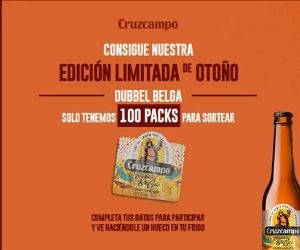 CRUZCAMPO SORTEA 100 PACKS DE SU DUBBEL BELGA