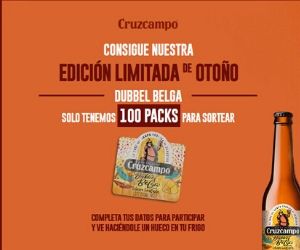 CRUZCAMPO SORTEA 100 PACKS DE SU DUBBEL BELGA
