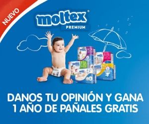MOLTEX SORTEA UN AÑO DE PAÑALES GRATIS CADA MES