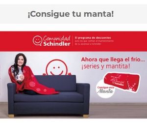COMUNIDAD SCHINDLER REGALA 50 MANTAS A LOS PRIMEROS