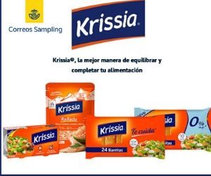 CONSIGUE UNA DE LAS 2.000 MUESTRAS GRATIS DE KRISSIA EN FORMATO COMPLETO (2 LATAS)