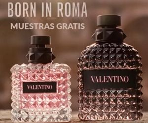 MUESTRAS GRATIS DE BORN IN ROMA DE VALENTINO