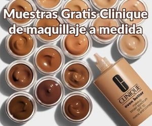 MUESTRAS GRATIS DE MAQUILLAJE EVEN BETTER DE CLINIQUE