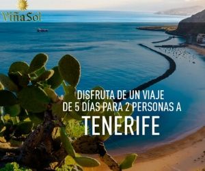 VIÑA SOL SORTEA 4 VIAJES A TENERIFE