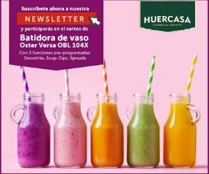 HUERCASA SORTEA UNA BATIDORA DE VASO OSTER VERSA OBL 104X
