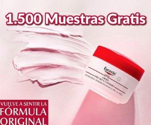 1.500 MUESTRAS GRATIS DE CREMA EUCERIN PH5