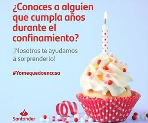 SANTANDER REGALA PREMIOS POR CUMPLIR AÑOS