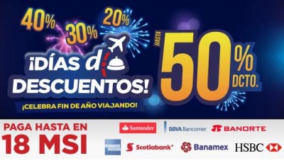 Descuentos, meses sin intereses y promociones por el Buen Fin de Despegar.com