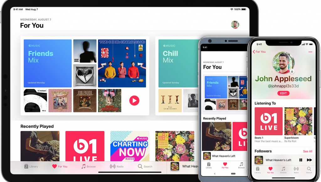 4 months of Apple Music for free (new subscribers)