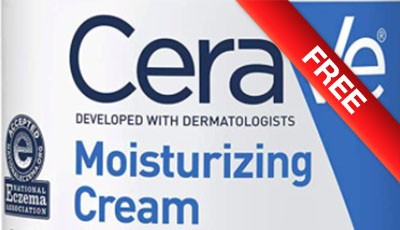 Free cream from CeraVe