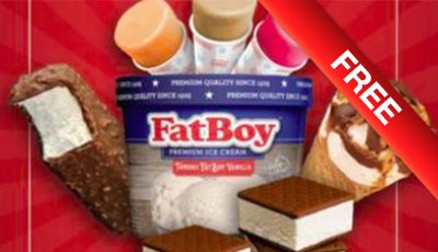 Win a year of free FAT BOY Ice cream