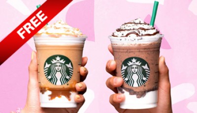 Thursday - Happy Hour: Buy One, get one Free at Starbucks
