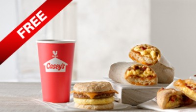 Win one year: Free Coffee from Casey’s General Store