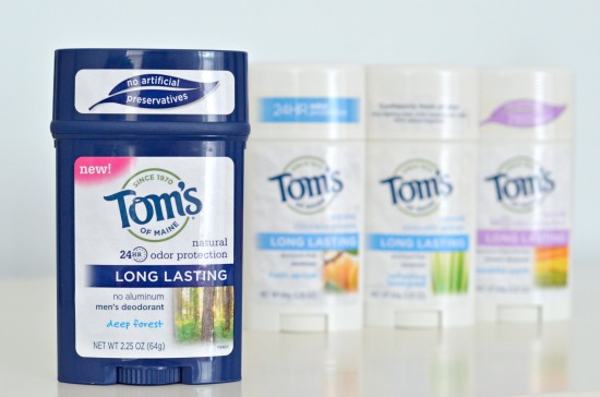 Request your free sample of Tom's of Maine deodorant