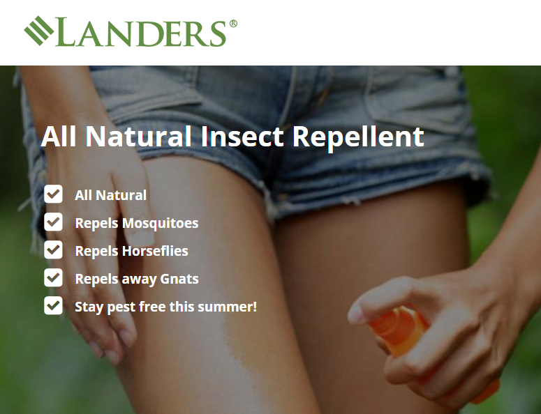 Free Samples of Landers Pest Repellent