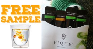 Get a Free Sample of Pique Tea Crystals