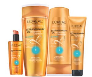 Free L\'Oreal Extraordinary Oil Hair Care Sample Pack